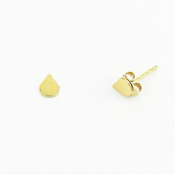 Jewelberry Jewelberry Ohrstecker Tiny Drop, Gold, – Produktbild 2 von 2