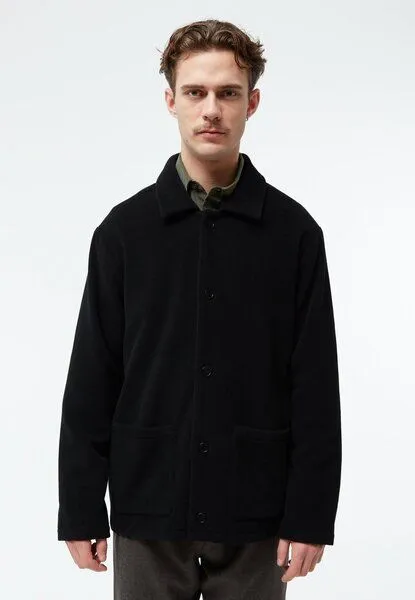 Givn Berlin Givn Berlin Wolljacke GBVINCENT aus recyceltem Wollgemisch, Black, – Produktbild 2 von 4