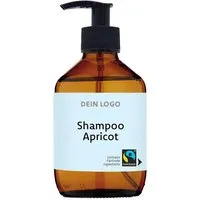 Fair Squared Fair Squared Shampoo "Aprikose" im Glas-Pumpspender inkl. 4-farbigem Druck, 500 ml – Produktbild 1 von 1