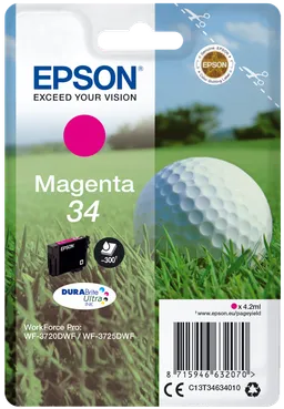 Epson Epson Tintenpatrone T3463/ 34 magenta – Produktbild 1 von 1