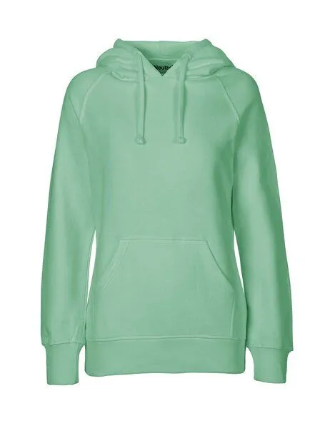 Neutral Neutral® Damen College Hoodie Hoody Kapuzenpullover Kapuzenpulli, Dusty mint, – Produktbild 1 von 4