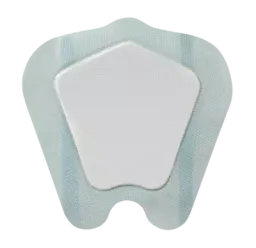 Coloplast BIATAIN Silicone Ag Schaumverb.Sakr.groß 25x25 cm 5 St Verband – Produktbild 1 von 1