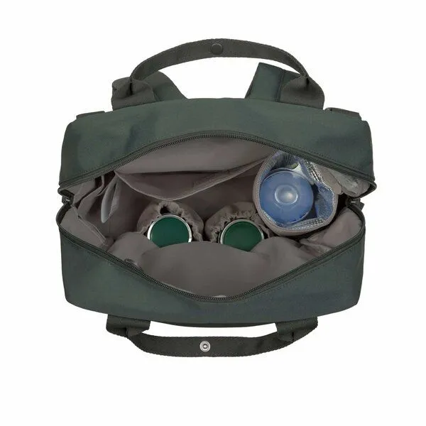 Lässig Lässig Green Label Wickelrucksack -Vividal Backpack, Dunkelgrün, – Produktbild 3 von 4