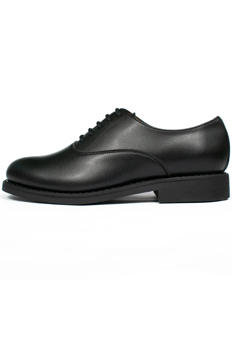 Will's Vegan Store Will's Vegan Store Damen vegan Oxford Schuhe Goodyear Welt Brogue Schwarz, Schwarz, – Produktbild 1 von 2