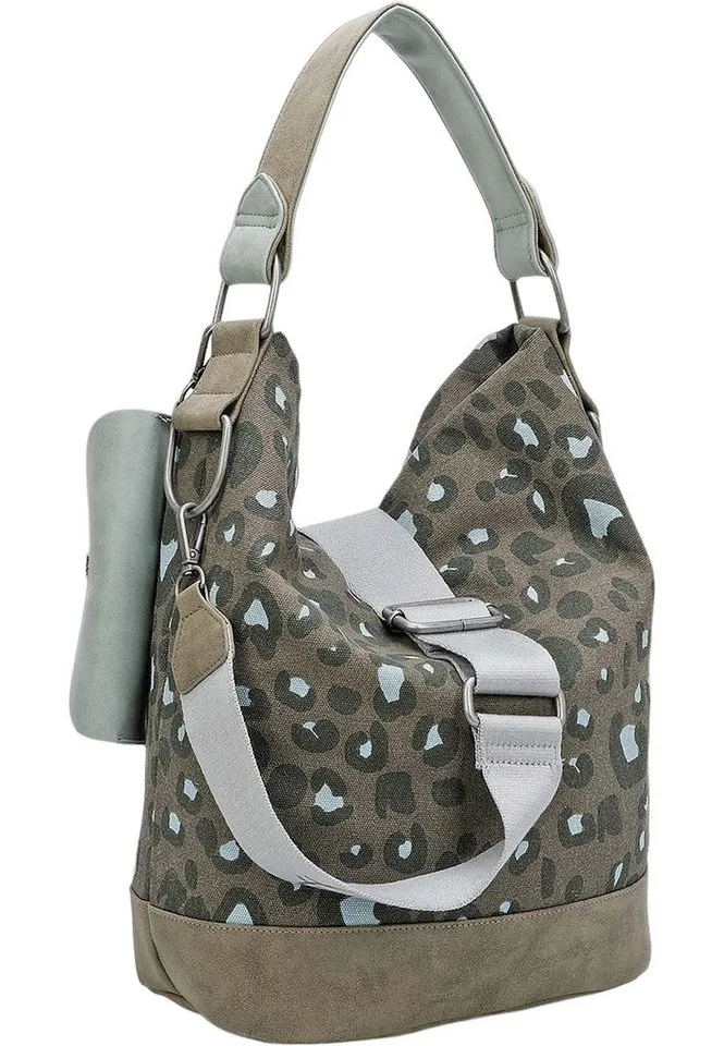 Fritzi aus Preußen Fritzi aus Preußen Schultertasche Izzy07 Olga, aus veganen und recycelten Materialien, Grün, – Produktbild 8 von 8