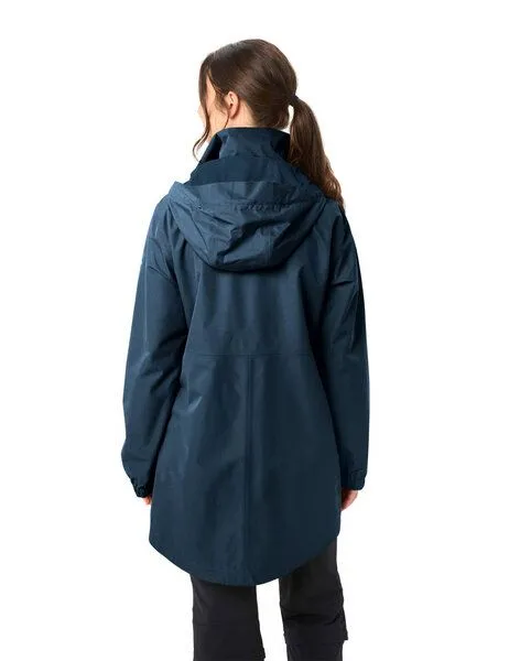 Vaude Vaude Women's Escape Parka, Dark sea uni, – Produktbild 7 von 7