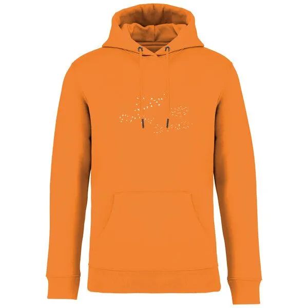 Greenspired Greenspired Basic Bio Unisex Hoody Nr. 4 Skybirds 350g/m² XXS - 3 XL, Mandarine, – Produktbild 1 von 1