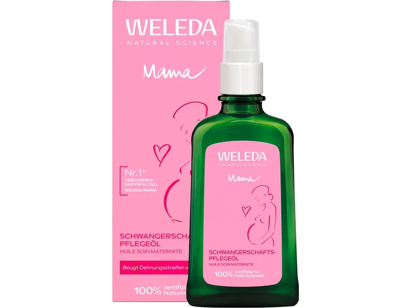 Weleda Weleda AG Schwangerschafts-Pflegeöl 100 ml – Produktbild 1 von 4