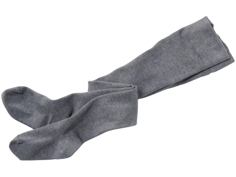grödo Feine Kinder Strumpfhose Baumwolle (kbA) grau Gr.1-2, Grau, – Produktbild 1 von 1