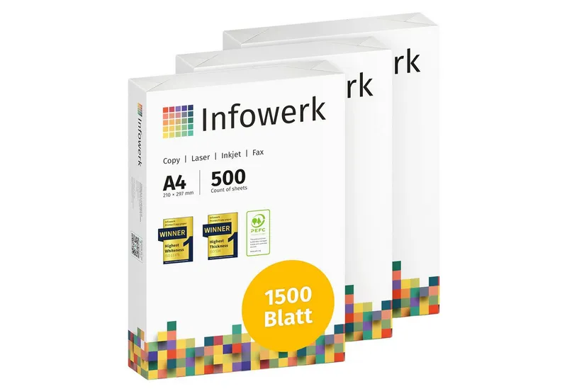 Infowerk Drucker- und Kopierpapier – Produktbild 5 von 8