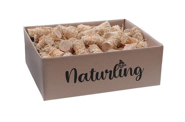 naturling naturling Holzwolle Anzünder gewachst - Bio Grill- und Kaminanzünder – Produktbild 3 von 8