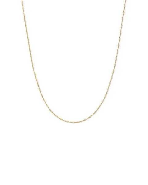 lille mus lille mus Kette 'Twist' 925 Silber, Gold, – Produktbild 4 von 4