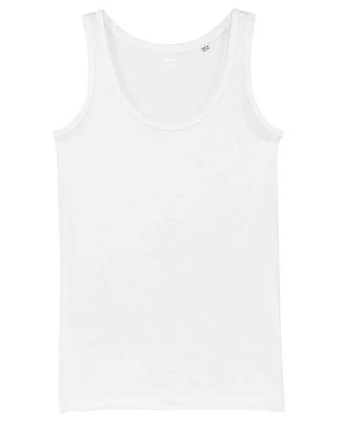 YTWOO YTWOO Damen Top aus Bio Baumwolle, nachhaltig & fair, viele Farben, Weiß, – Produktbild 4 von 4