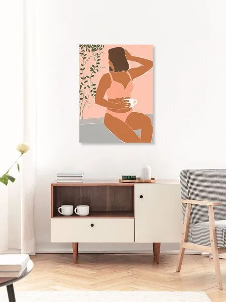 Photocircle Photocircle Poster / Leinwandbild - Morning Coffee – Produktbild 3 von 4