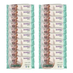 Bambo Nature Bambo Nature Wipes Vorteilspackung (1000 Tücher) – Produktbild 1 von 1