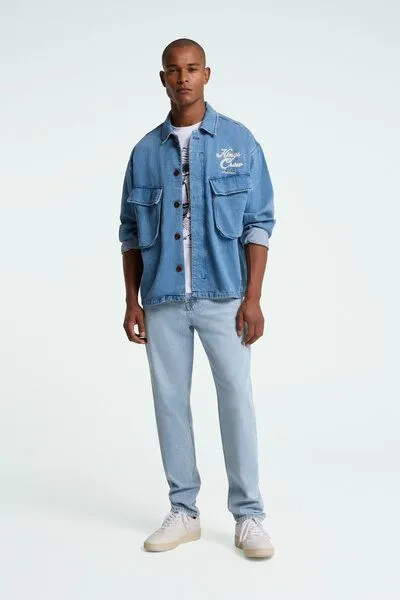 Kings Of Indigo Kings Of Indigo Jeans Sushan - Tapered leg - Blue Reef Super Light Used – Produktbild 4 von 4