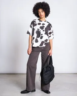 JAN N JUNE JAN N JUNE JAN 'N JUNE Oversized T-Shirt ARLEN mit Print GOTS – Produktbild 1 von 1