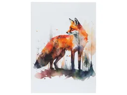 Notizbuch "Fox" DIN A5 kariert, 72 Blatt – Produktbild 1 von 1