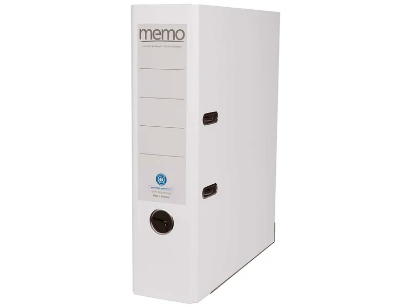 Memo memo Ordner 'Color' 8 cm weiß – Produktbild 1 von 1