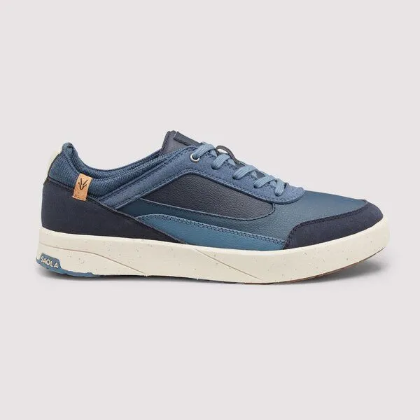 SAOLA SAOLA Quito W - leicht & vegan Sneaker mit elastischen Schnürsenkeln, Navy, – Produktbild 1 von 4