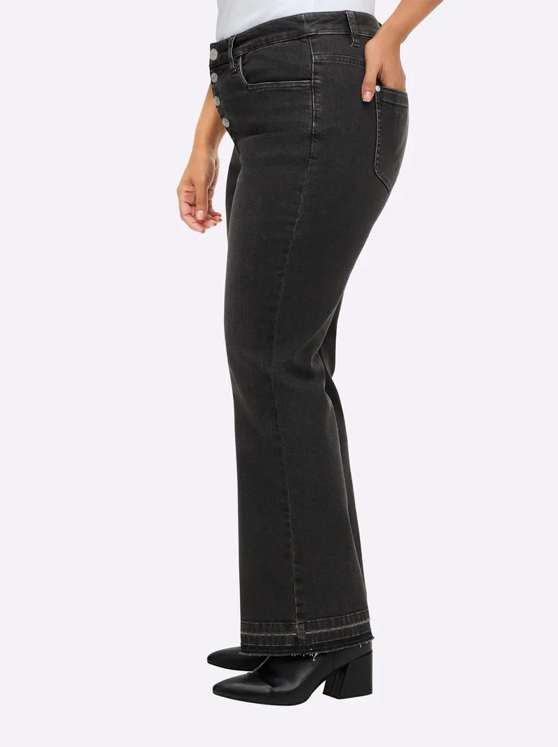 sheego Jeans graphit denim, Graphit denim, – Produktbild 2 von 2