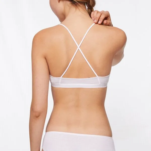 AIKYOU AIKYOU Bustier-BH JACKIE (wattierbar), Weiss, – Produktbild 1 von 4