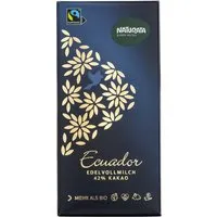 Naturata NATURATA Bio-Edelvollmilch-Schokolade "Ecuador" 42 % Kakao, 100 g – Produktbild 1 von 1