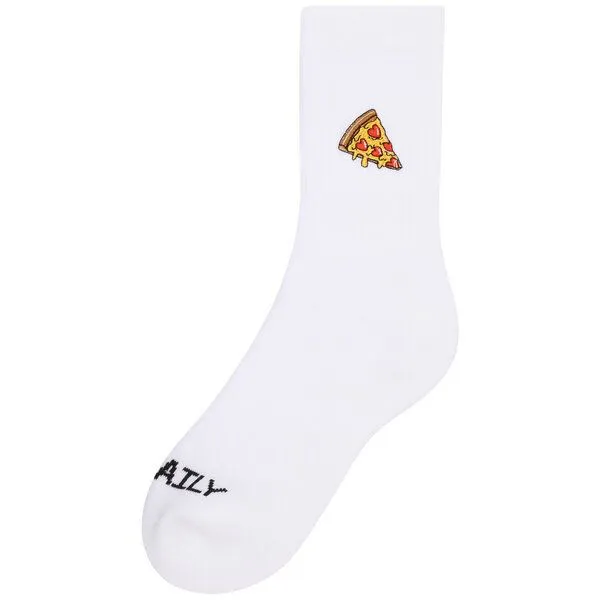 Iriedaily Iriedaily Pizza Love Socks, Weiß, – Produktbild 2 von 2