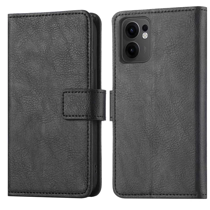 imoshion imoshion Luxuriöse Klapphülle für das Oppo Reno 13, Schwarz, – Produktbild 1 von 1