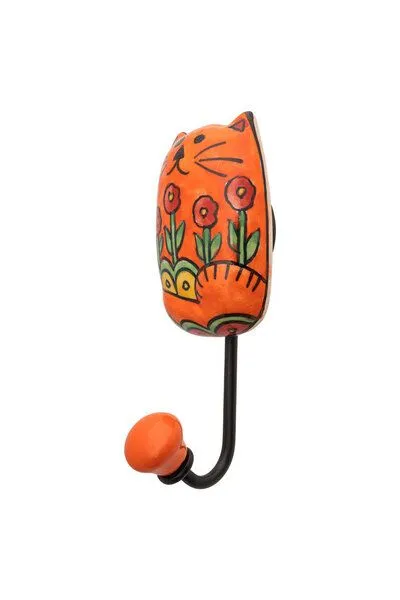 Tranquillo Tranquillo Wandhaken CAT, Orange, – Produktbild 3 von 5