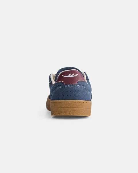 MoEa MoEa Sneakers Origin Low - Night Suede & Beige - Grapes, Natural, – Produktbild 3 von 4