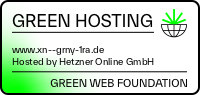Grünes Hosting – geprüft von der Green Web Foundation