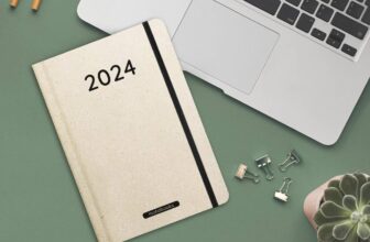 matabooks Jahresplaner 2024 aus Süßgraspapier