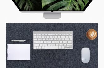 easy and green Schreibtischunterlage aus Upcycling-PET-Filz