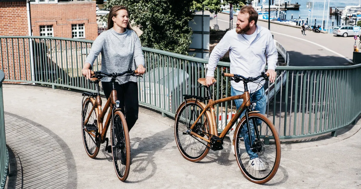 myboo Fahrrad Kuro mit Bambus-Rahmen  GRNY