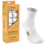 pandoo 6 x Bambus-Sportsocken in Größe 35-38